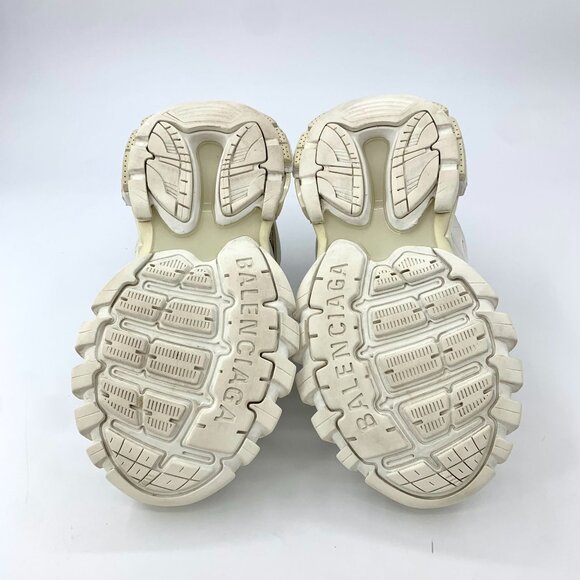 Balenciaga Track Low Top Sneakers White Size 41 Mens Athletic Trainers - Picture 7 of 9